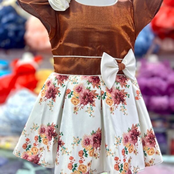 Elegant Bloom Baby Frock