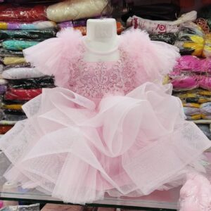 Baby Pink Princess Frock