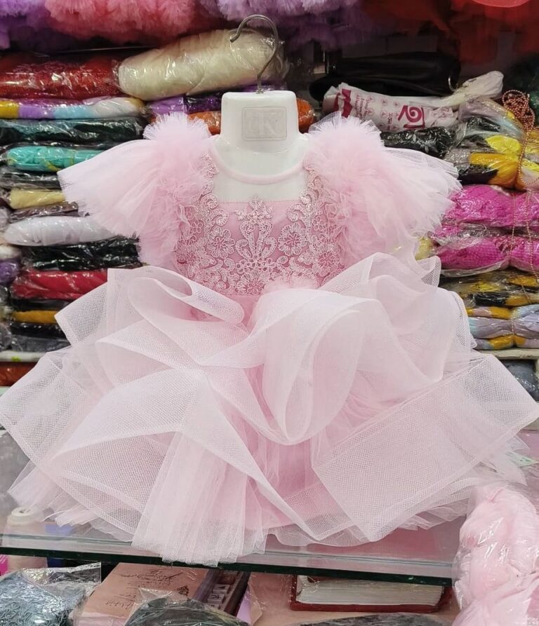Baby Pink Princess Frock