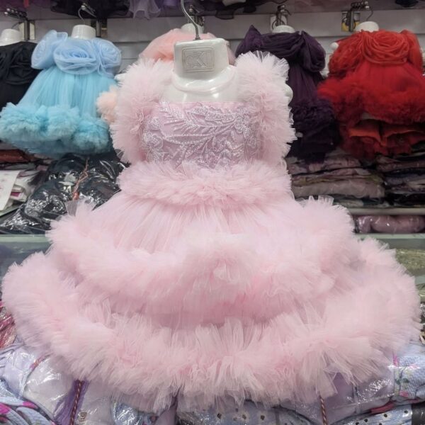 Baby Pink Princess Party Dress