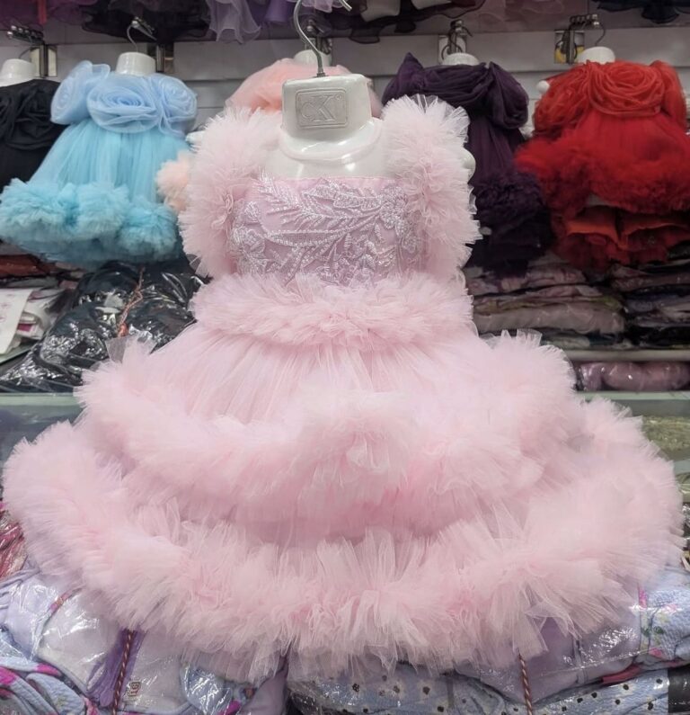 Baby Pink Princess Party Dress