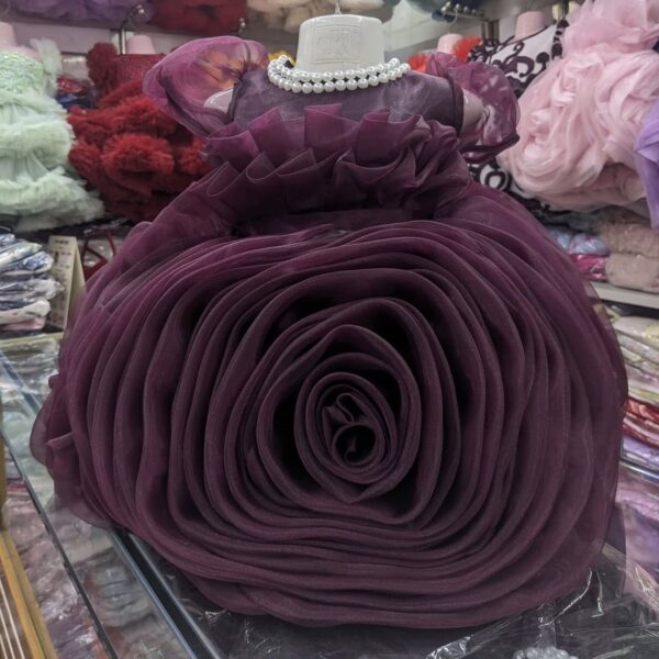 Rose petal party dress