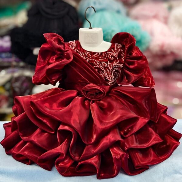 Stylish Baby Gown for Girls BD Luxurious Baby Party Dress Collection Kiddleplace