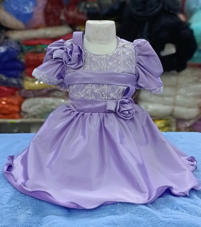 Premium Lavender Purple Baby Girl Party Dress and Gown - HKD883 - Kiddleplace