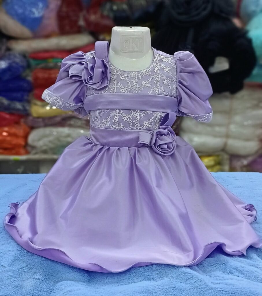 Premium Lavender Purple Baby Girl Party Dress and Gown - HKD883 - Kiddleplace