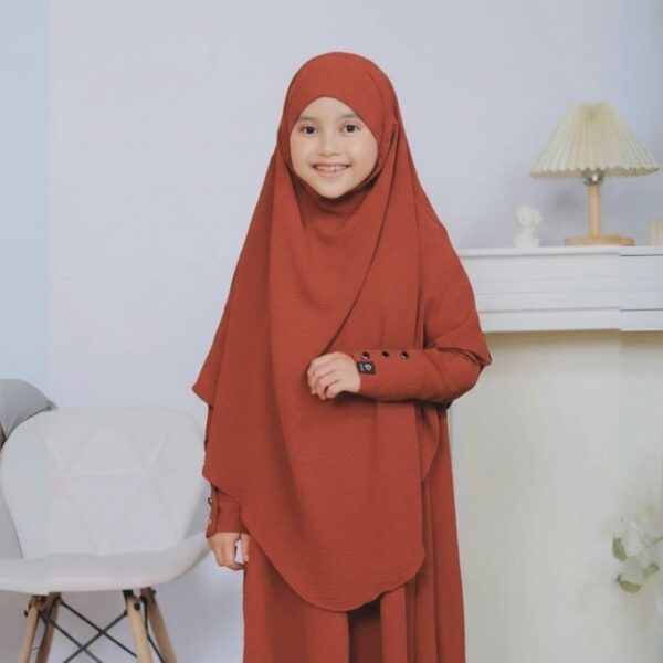 Premium Terracotta Baby Borkha Design - বাচ্চাদের টেরাকোটা বোরখা