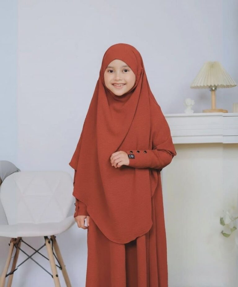 Premium Terracotta Baby Borkha Design - বাচ্চাদের টেরাকোটা বোরখা